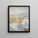 Parigi sotto la neve - Albert Edelfelt — quadro incorniciato alla parete