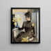 Parisienne - Albert Edelfelt — quadro incorniciato alla parete