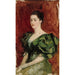 Riproduzione del dipinto Ritratto di Mme Dagmar Dippell bozzetto di composizione - Albert Edelfelt
