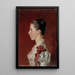 Riproduzione del dipinto Ritratto della sorella dell'artista Annie Edelfelt - Albert Edelfelt