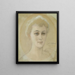 Albert Edelfelt - Portrait Study Of Baroness Naomi Emi De La Chapelle.webp