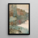 Rivage à Haikko en automne Paesaggio autunnale - Albert Edelfelt — quadro incorniciato alla parete