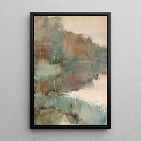 Albert Edelfelt - Seashore at Haikko in Autumn Landscape Autumn.webp