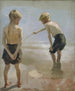 Studio per i ragazzi che giocano sulla riva - Albert Edelfelt — vista dell’opera