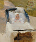 Il figlio dell'artista, Erik, in una carrozzina - Albert Edelfelt — vista dell’opera