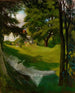 La villa d'estate degli artisti ad Haikko vista dal mare - Albert Edelfelt — vista dell’opera