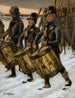 La marche du régiment de Björneborg - Albert Edelfelt — vista dell’opera