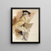 Thérèse Lainville vestita come nel XVIII secolo - Albert Edelfelt — quadro incorniciato alla parete