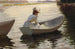 Donna in una Barca - Albert Edelfelt — vista dell’opera