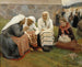Donne davanti alla chiesa di Ruokolahti - Albert Edelfelt — vista dell’opera