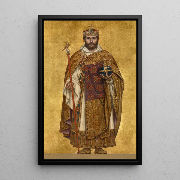 Riproduzione del dipinto Baudouin III - Albert Frans Lieven De Vriendt