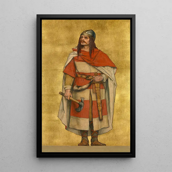 Riproduzione del dipinto Baudouin VII de Flandre - Albert Frans Lieven De Vriendt