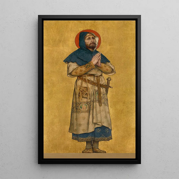 Carlo I Conte delle Fiandre - Albert Frans Lieven De Vriendt — quadro incorniciato alla parete