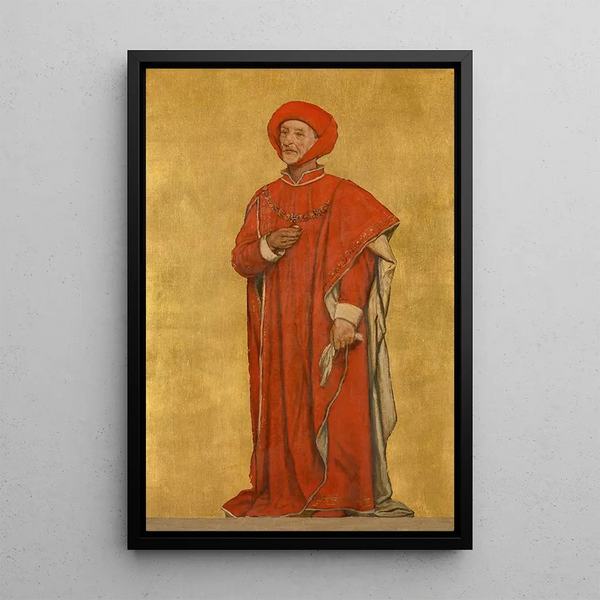 Signore di Gruuthuse - Albert Frans Lieven De Vriendt — quadro incorniciato alla parete