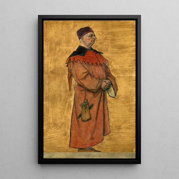 Robrecht van den Borse - Albert Frans Lieven De Vriendt — quadro incorniciato alla parete