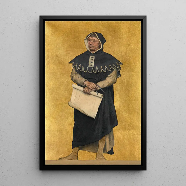 L'Architetto Jan Rogiers - Albert Frans Lieven De Vriendt — quadro incorniciato alla parete