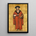Il pittore Jan van Eyck - Albert Frans Lieven De Vriendt — quadro incorniciato alla parete