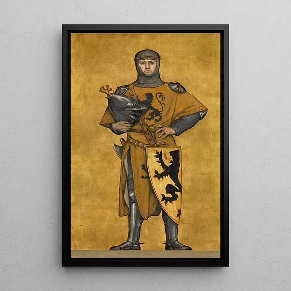 Riproduzione del dipinto Guillaume de Juliers - Albert Frans Lieven De Vriendt