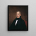 William Henry Harrison - Albert Gallatin Hoit — quadro incorniciato alla parete