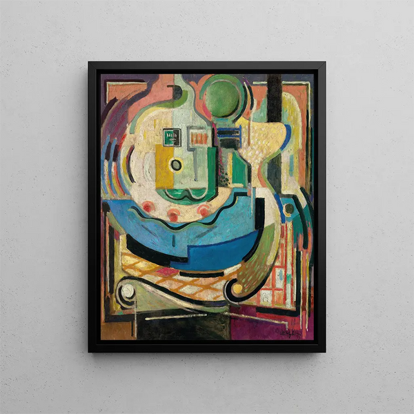 Composition - Albert Gleizes — quadro incorniciato alla parete