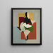 Donna - Albert Gleizes — quadro incorniciato alla parete