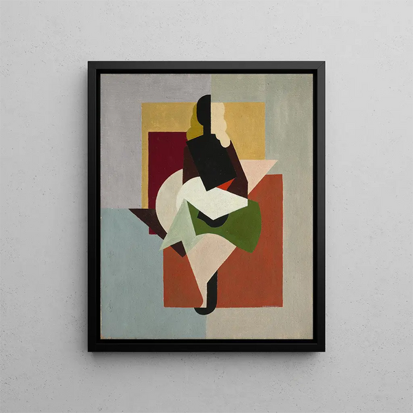 Donna - Albert Gleizes — quadro incorniciato alla parete