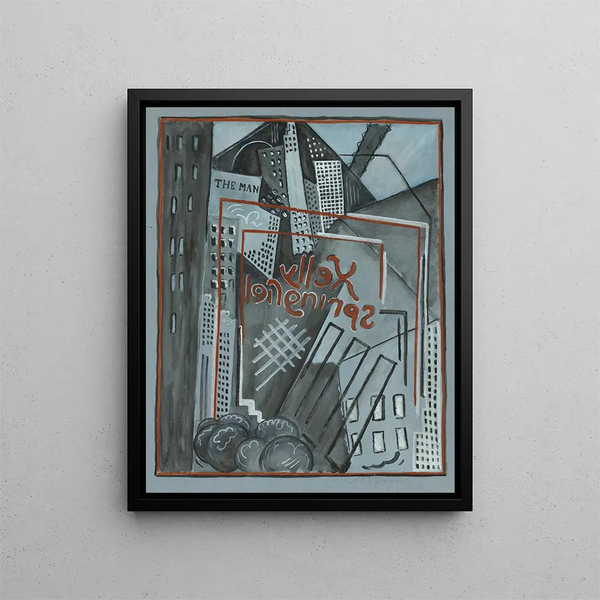Kelly Springfield - Albert Gleizes — quadro incorniciato alla parete