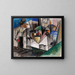 Paesaggio - Albert Gleizes — quadro incorniciato alla parete