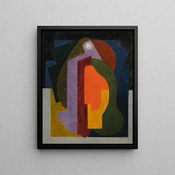 Poema onirico - Albert Gleizes — quadro incorniciato alla parete