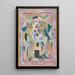 per la contemplazione - Albert Gleizes — quadro incorniciato alla parete