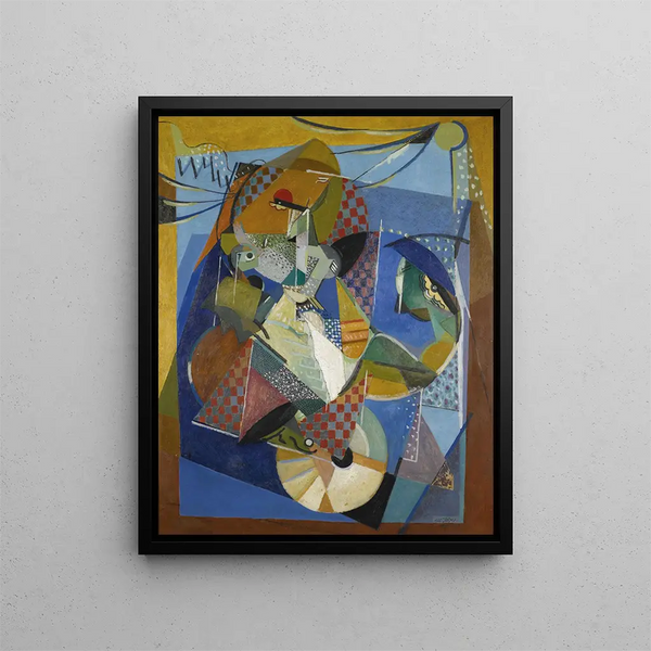 Vaudeville - Albert Gleizes — quadro incorniciato alla parete