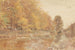 Autunno a Braunston, North Devon - Albert Goodwin — vista dell’opera