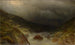 Tempesta nella valle di Sefinen vicino a Lauterbrunnen - Albert Gos — vista dell’opera