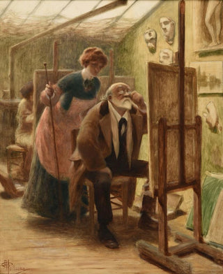 Albert Guillaume - La correction.webp
