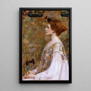 Albert Herter - Woman with Red Hair.webp