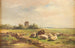 Pecore in un campo - Albert Jurardus van Prooyen — vista dell’opera