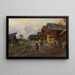 La Rue du Printemps à Garmisch - Albert Kappis — quadro incorniciato alla parete