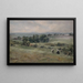 Fenaison dans un vaste paysage - Albert Kappis — quadro incorniciato alla parete