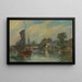 Delft - Albert Lebourg — quadro incorniciato alla parete