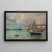 Dieppe - Albert Lebourg — quadro incorniciato alla parete
