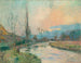 Hondouville sur Iton - Albert Lebourg — vista dell’opera
