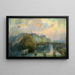 La Cité, Parigi, mattina d'autunno - Albert Lebourg — quadro incorniciato alla parete