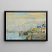 Péniches à quai à Parigi - Albert Lebourg — quadro incorniciato alla parete