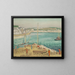 Audierne e le botti - Albert Marquet — quadro incorniciato alla parete