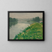 Berge de la Seine à Méricourt - Albert Marquet — quadro incorniciato alla parete
