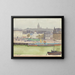 Boulogne-sur-Mer, il porto e la città - Albert Marquet — quadro incorniciato alla parete