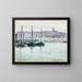 Boulogne-sur-Mer, barche nel porto - Albert Marquet — quadro incorniciato alla parete