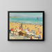 La Spiaggia delle Sabbie d'Olonne - Albert Marquet — quadro incorniciato alla parete