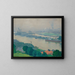 La Seine à Croisset près de Rouen - Albert Marquet — quadro incorniciato alla parete