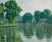 La Seine à Poissy - Albert Marquet — vista dell’opera